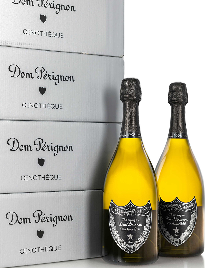 Lot 168,169: 12 bottles each 1996 Dom Perignon Vintage Champagne in OCB